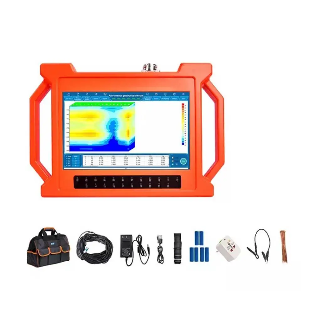 PQWT PQWT-GT150A Profesyonel Çok Kanallı Jeofizik Su ve Jeolojik Araştırma Cihazı (Otomatik Analiz ve Haritalama, 2D/3D)