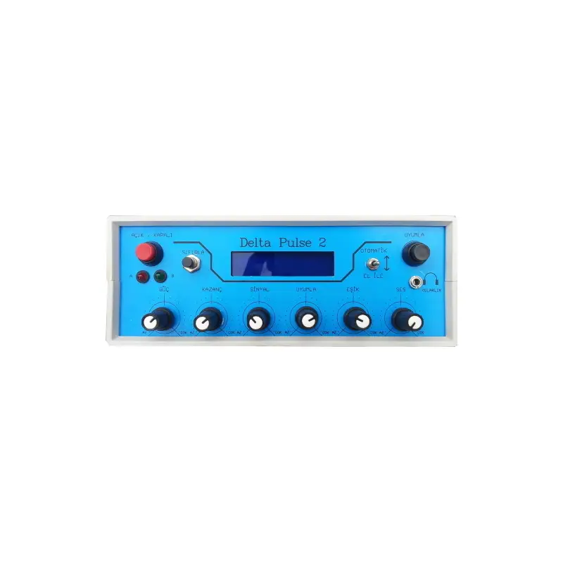 Teknoloji Ekibi Teknoloji Ekibi Pulse 2 Derin Pulse İndüksiyon Metal Dedektörü (Otomatik/Manuel Tune, Bar/LED Ayrım İpucu, Çoklu Başlık Uyumu)
