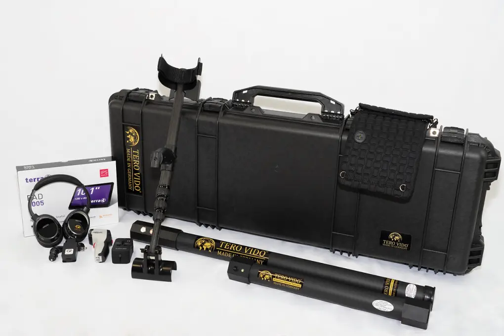 Tero Vido Tero Vido 3D System Basic Plus Çift Problu 3D Yer Altı Görüntüleme ve Define Dedektörü (Kızılötesi Isı Ölçümü, 4 Çalışma Modu)