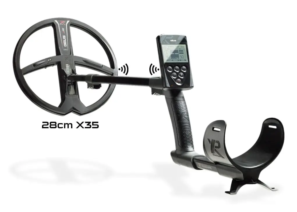 XP XP Deus Tam Kablosuz Dedektör — Ana Ünite ve 28 cm X35 Başlık