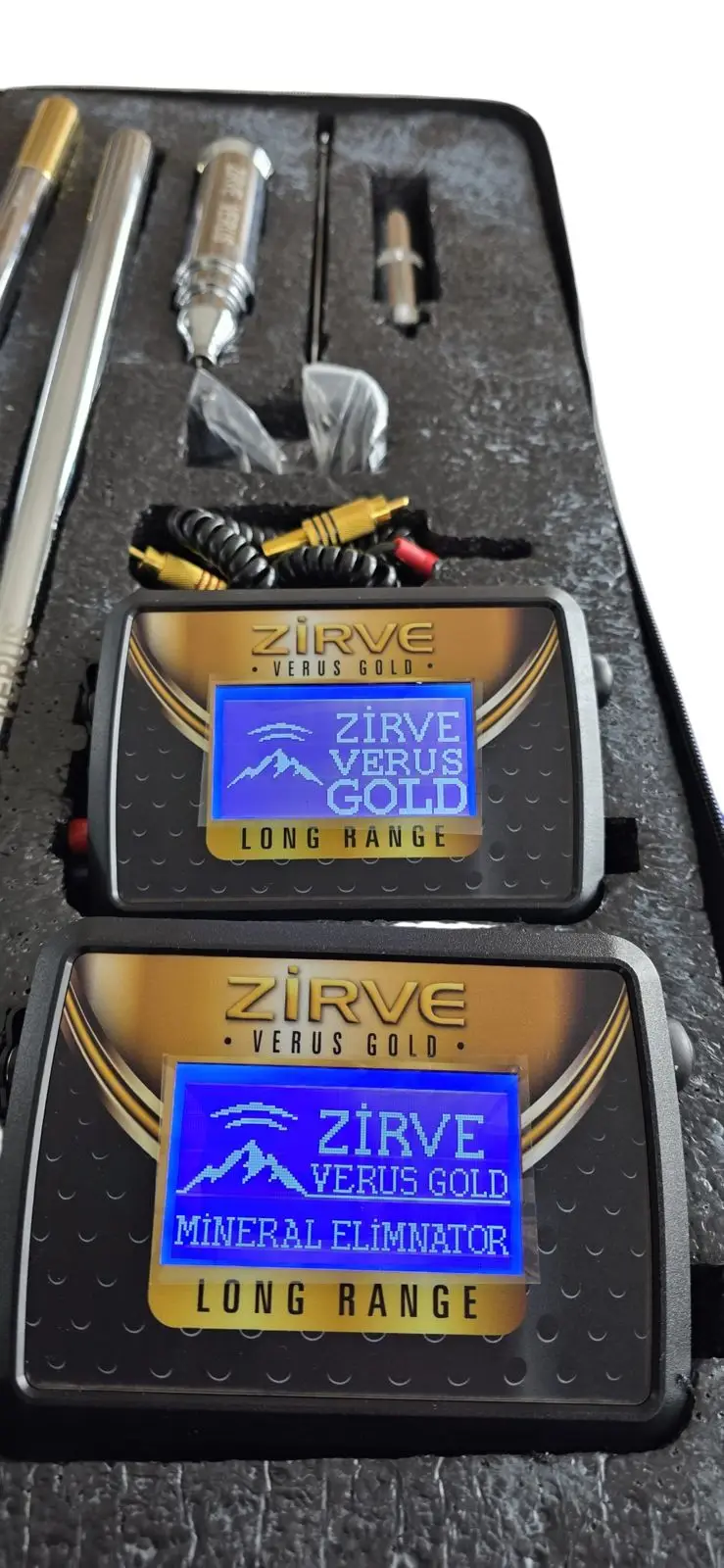 Zirve 1 Dedektör Zirve Verus Gold Define ve Metal Dedektörü (Mineral Parazit Azaltma, Zemin Dengeleme, Kartlı Hedef Ayrımı)